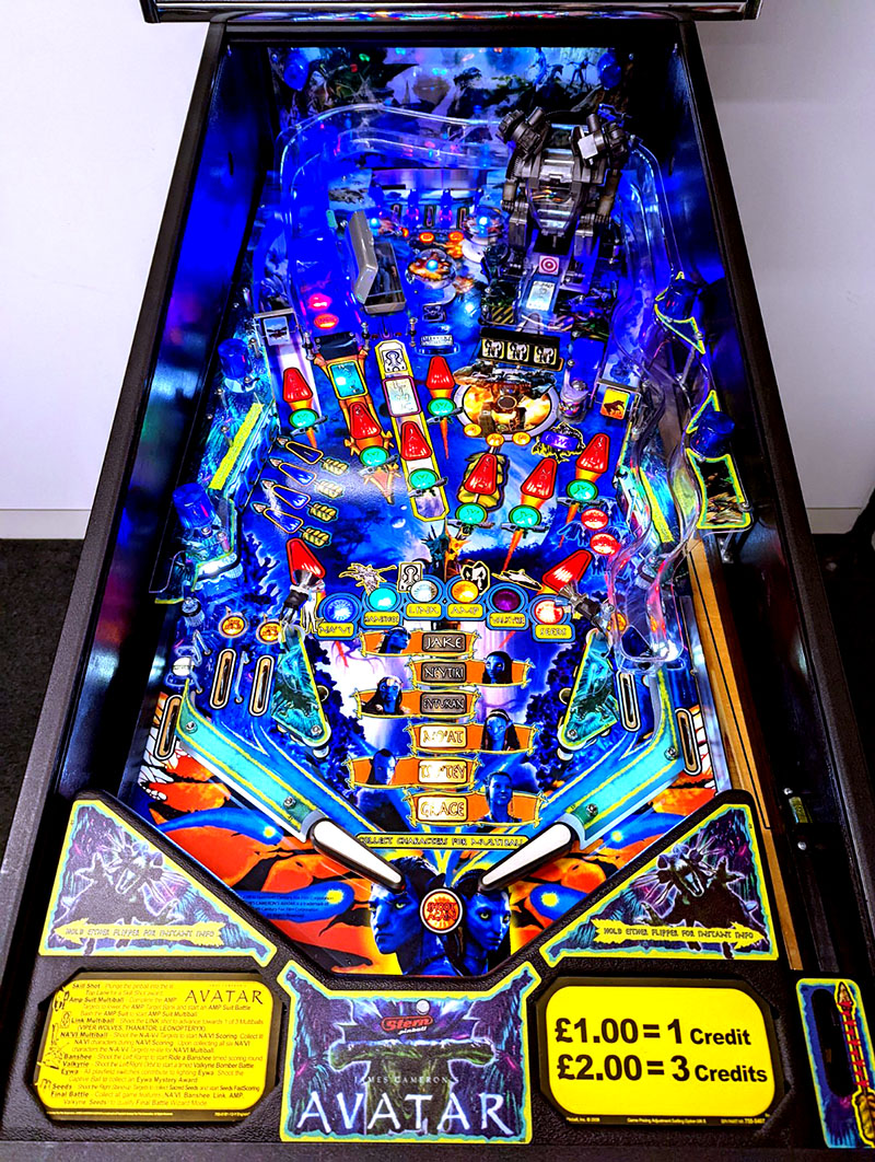 Avatar Pinball Machine Home Leisure Direct